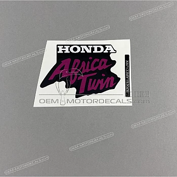 Front cowling decal