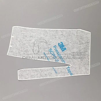 Side cowling decal, right side