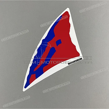 Front cowling decal, right side