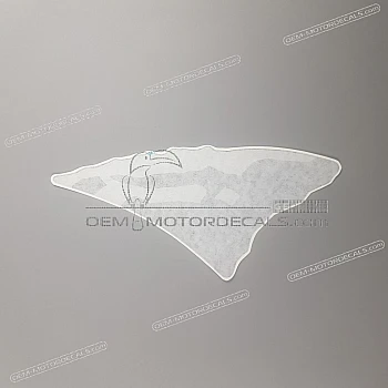Front cowling decal, right side