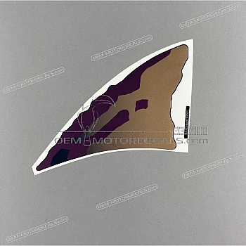 Front cowling decal, right side