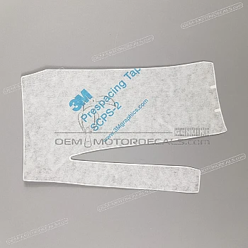 Side cowling decal, left side