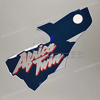 Side cowling decal, left side