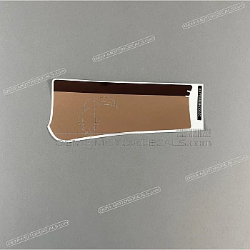 Zijpaneel sticker, linkerkant 