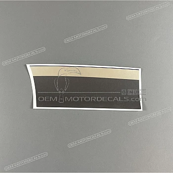 Side cowling decal, left side 