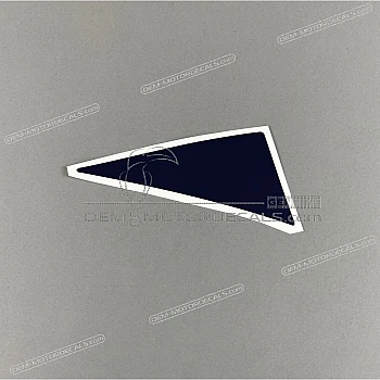 Side cowling decal, right side