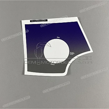 Naklejka na osłonę boczną, lewa strona