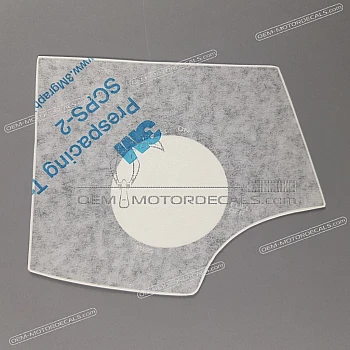 Side cowling decal, left side