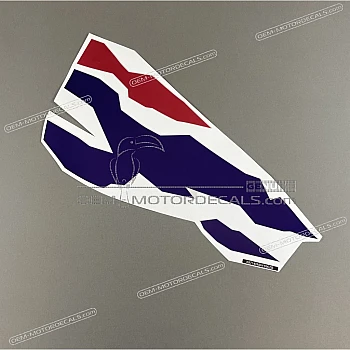 De pegatinas de tanque, juego, lado derecho