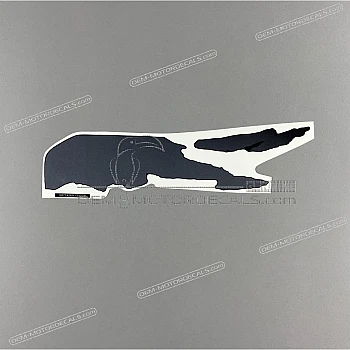 Tail cowl decals set- left side
