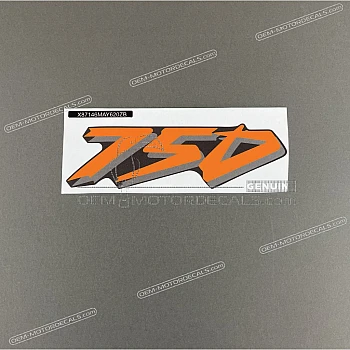 Kontpaneel sticker, rechterkant