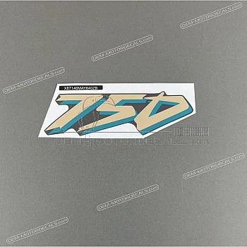 Naklejka na tylną owiewkę / zadupek