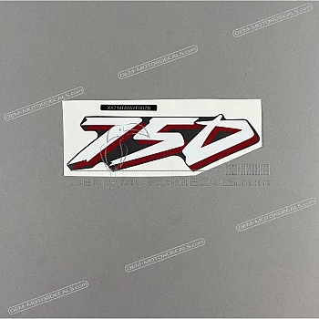 Naklejka na tylną owiewkę / zadupek