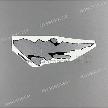 Tail cowl decal, left side