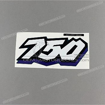 Naklejka na tylną owiewkę / zadupek