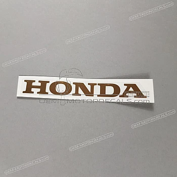 Tail cowl decal
