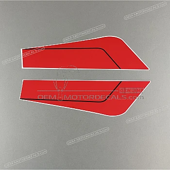 Naklejki na przednią owiewkę (czasza), zestaw