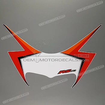 Front cowling decal
