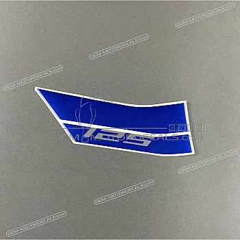 Side cowling decal, left side
