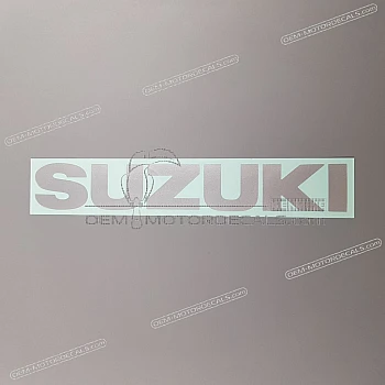 Belly pan decal