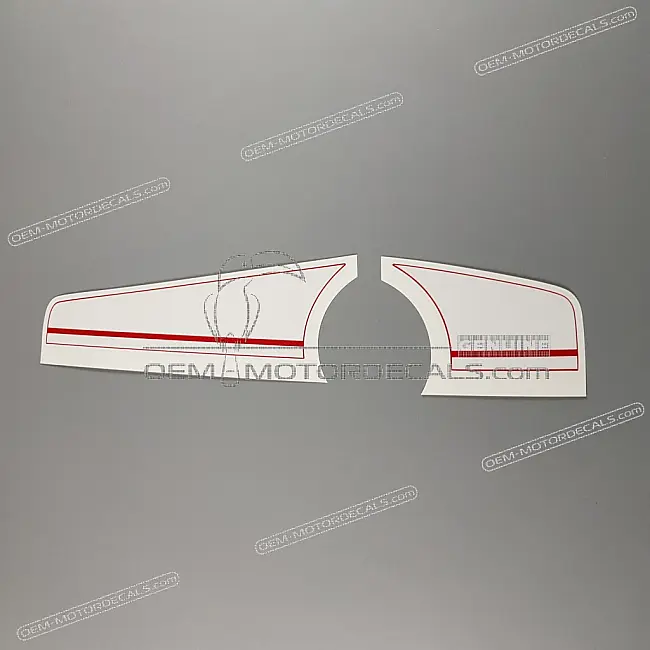 Suzuki SV650 Fuel Tank Tape Set Graphic OEM 6811018K00AGS