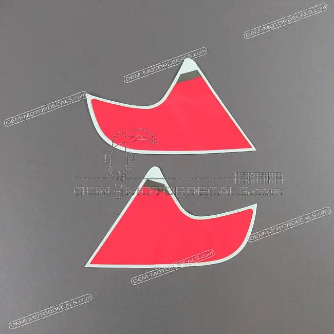 Suzuki GSX750F Kraftstofftank Aufklebersatz OEM 6811020C21K39