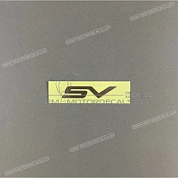 Tail cowl decal