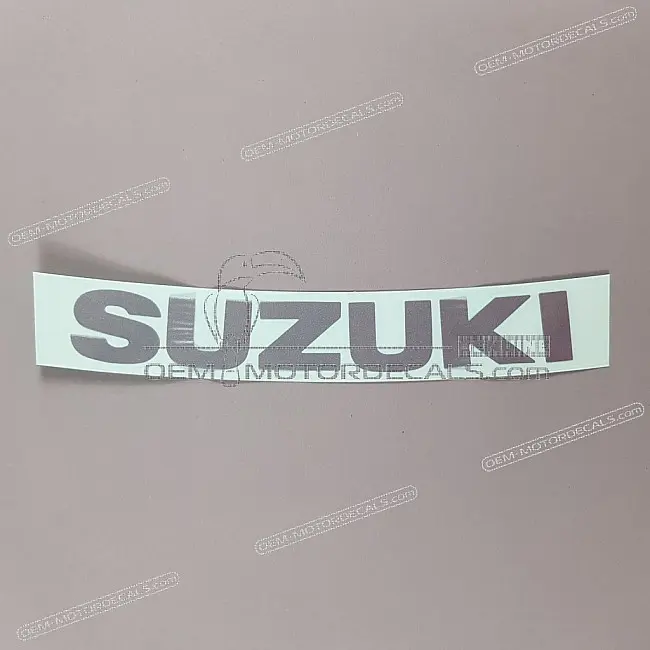 Suzuki SV650 Emblema Suzuki per serbatoio OEM 6811142E201ZY grafica moto originale di fabbrica