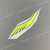 SUZUKI Tank decal , left side 68116-20K00-BFD