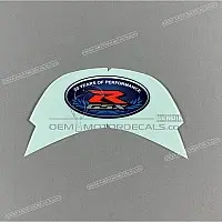SUZUKI Emblem Tankabdeckung vorne „30 Years of Performance“ 68121-47H10-QES