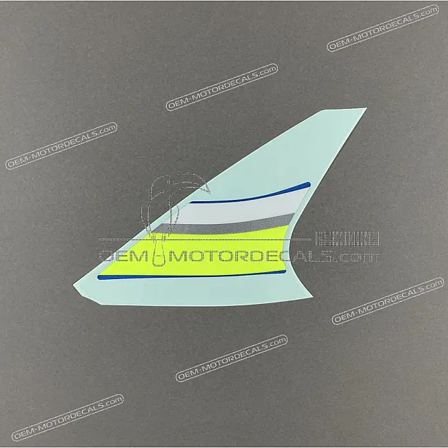 Suzuki GSXR600 Fuel tank cover GSX-R logo decal right side OEM 68125-14J10-BDH