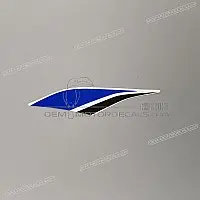 SUZUKI Tankaufkleber, Linke Seite 68125-23K20-YUH