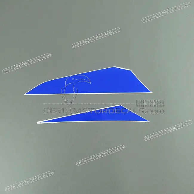 Suzuki GS500F Achterkuip sticker Rechterkant OEM 6813001DB0HU9