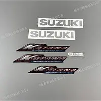SUZUKI Onderkuip stickers, set 68130-02E00-33J