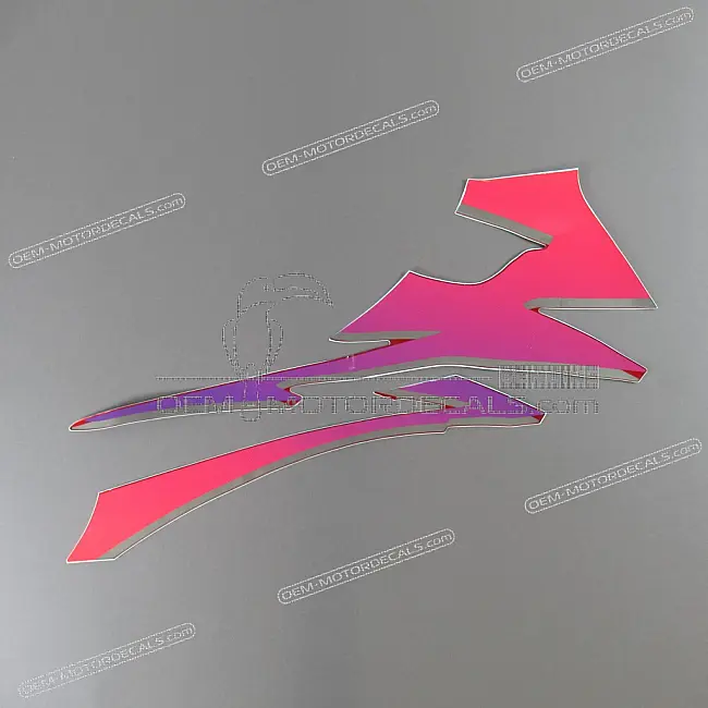 Suzuki GSX750F Heckverkleidungsaufkleber rechte Seite OEM 6813020C30K42