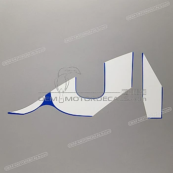 Frame cowling decal, right side