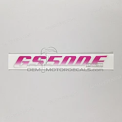 Tail cowl decal