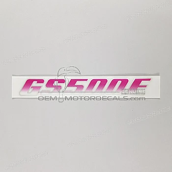 Tail cowl decal