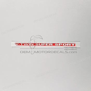 Tail cowl decal