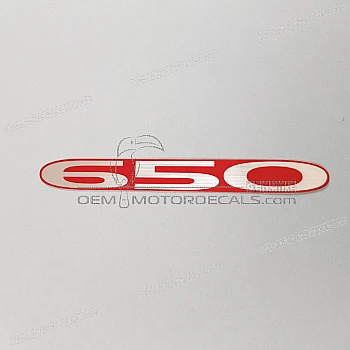 Tail cowl decal