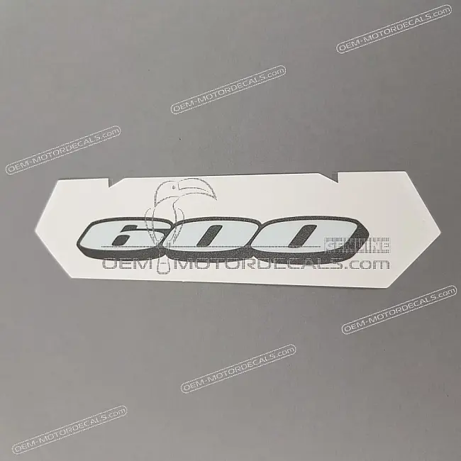 Suzuki GSXR600 Emblema 600 Colín OEM 6813114J00A3H