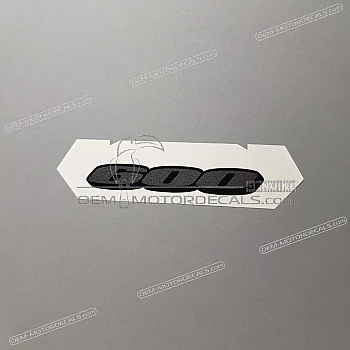 Heckverkleidung Aufkleber