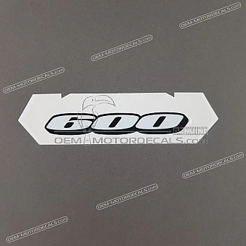 Tail cowl 600 emblem