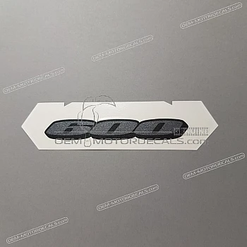 Tail cowl decal