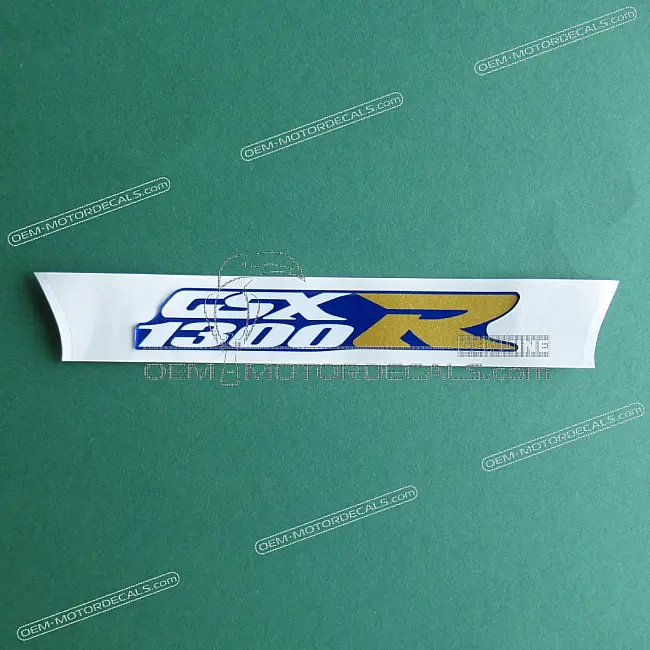 Suzuki GSX1300R Hayabusa Frame Cover Hayabusa Emblem Right Side OEM 6813115H00AWJ