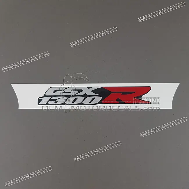 Suzuki GSX1300R Hayabusa Frame Cover Emblem OEM 6813115H00EYE
