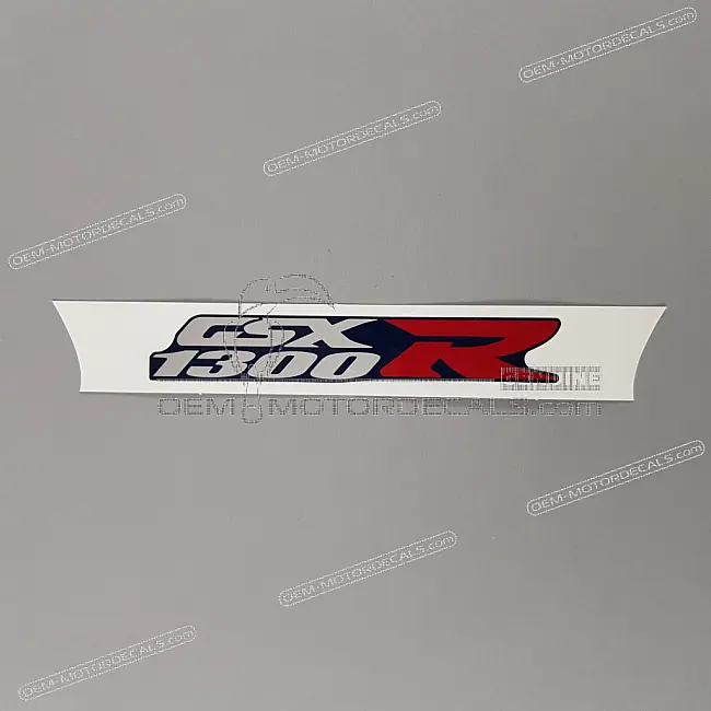 Suzuki GSX1300R Hayabusa Frame Cover Emblem Genuine Factory Original OEM Part 6813115H00EYH
