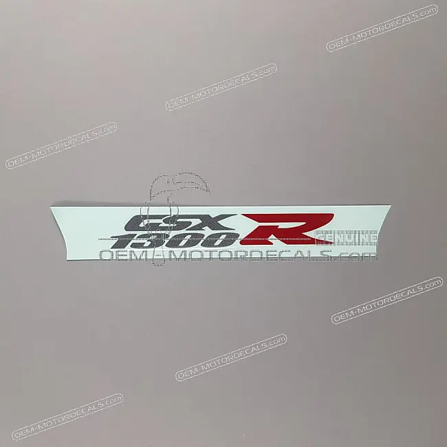 Suzuki GSX1300R Hayabusa Frame Cover Emblem OEM 6813115H10A98