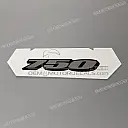 Frame cover 750 emblem
