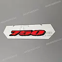 Emblema coperchio telaio 750